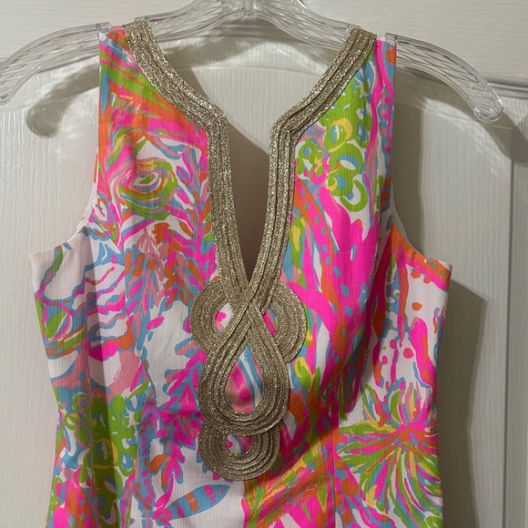 Lilly Pulitzer Janice Shift Dress size 2 - Picture 3 of 8